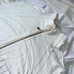 Lululemon Define Jacket- Off White/ Gold